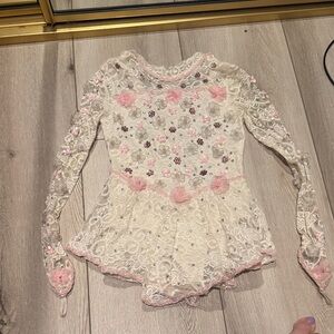 Custom Figure Skating Dress lots of sparkle